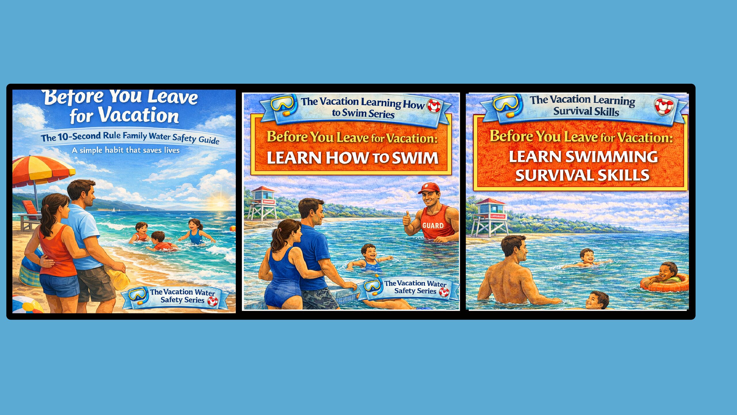 Vacation Water Safety-Complete Family Guide Bundle